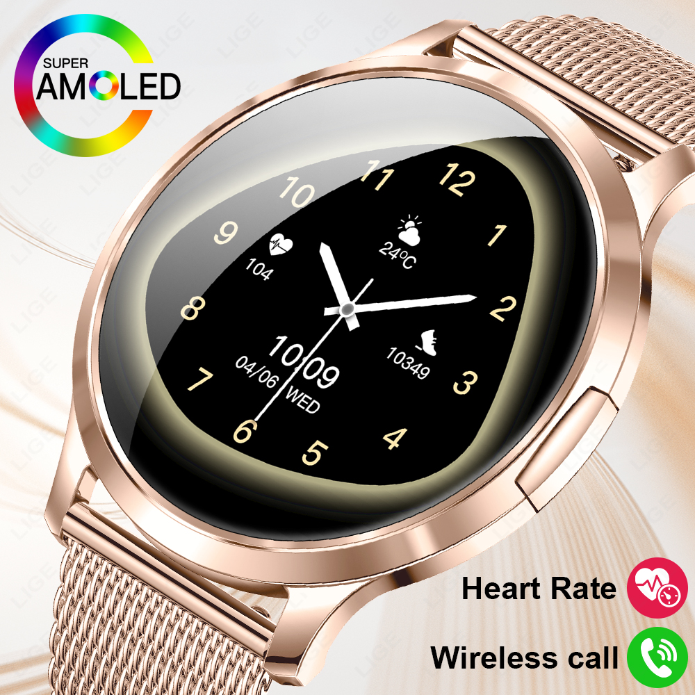 Luxury Watch Korea - LIGE New Smart Watch Women Ultra-thin