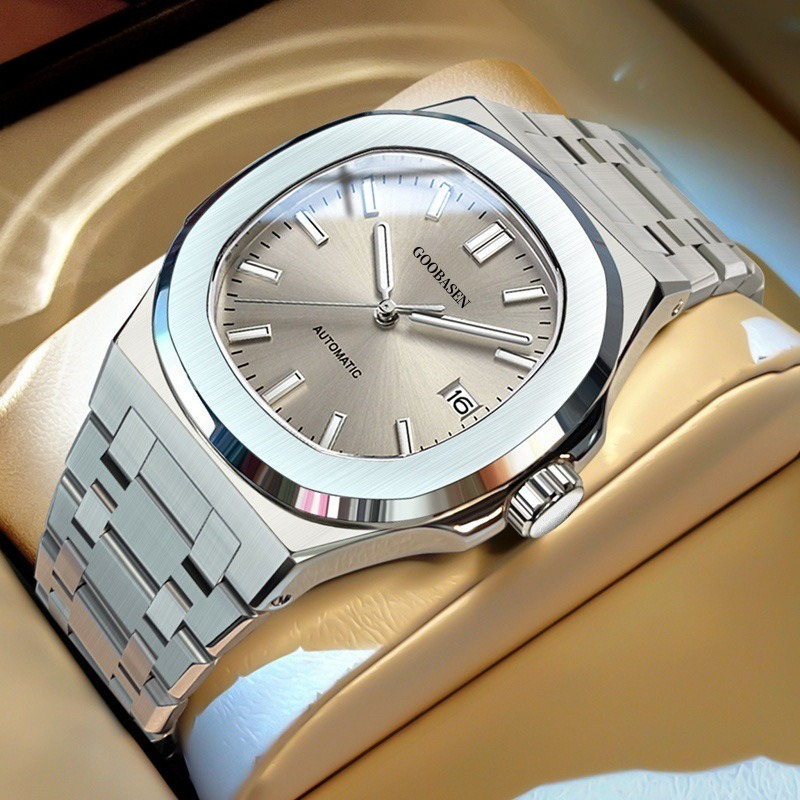 Luxury Watch Mockup - New Women Men's Automatic Watch Luminous