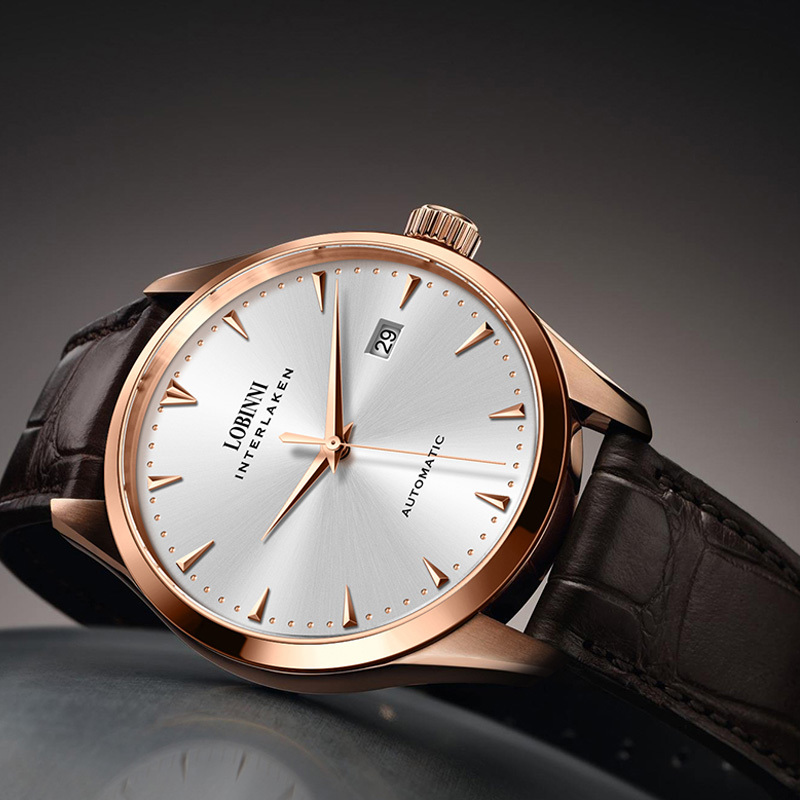 Luxury Watch German - LOBINNI Men's Luxury Japan NH37A Import