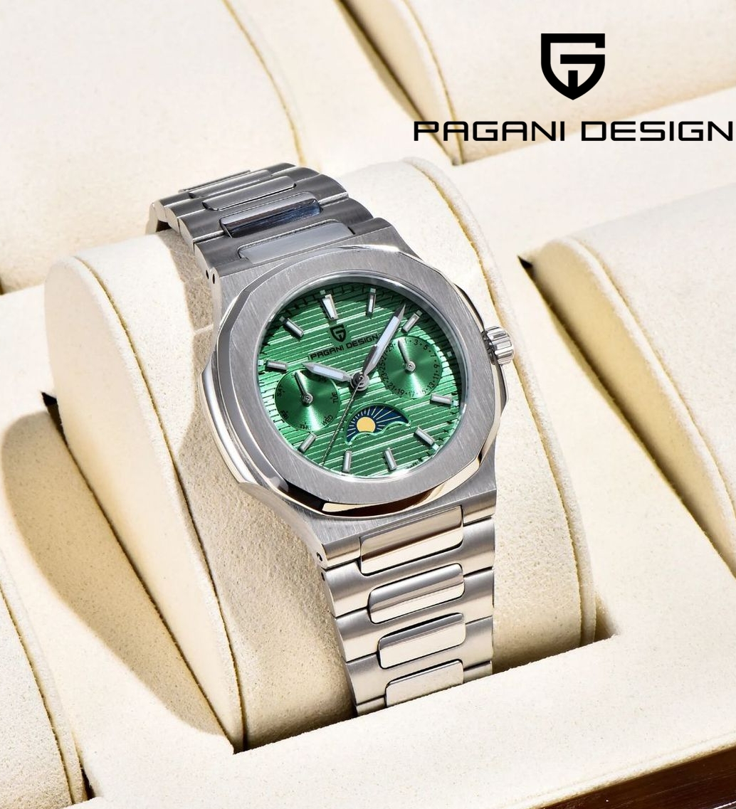 Sapphire Crystal Display - PAGANI DESIGN PD-1786 Quartz Women's Watches