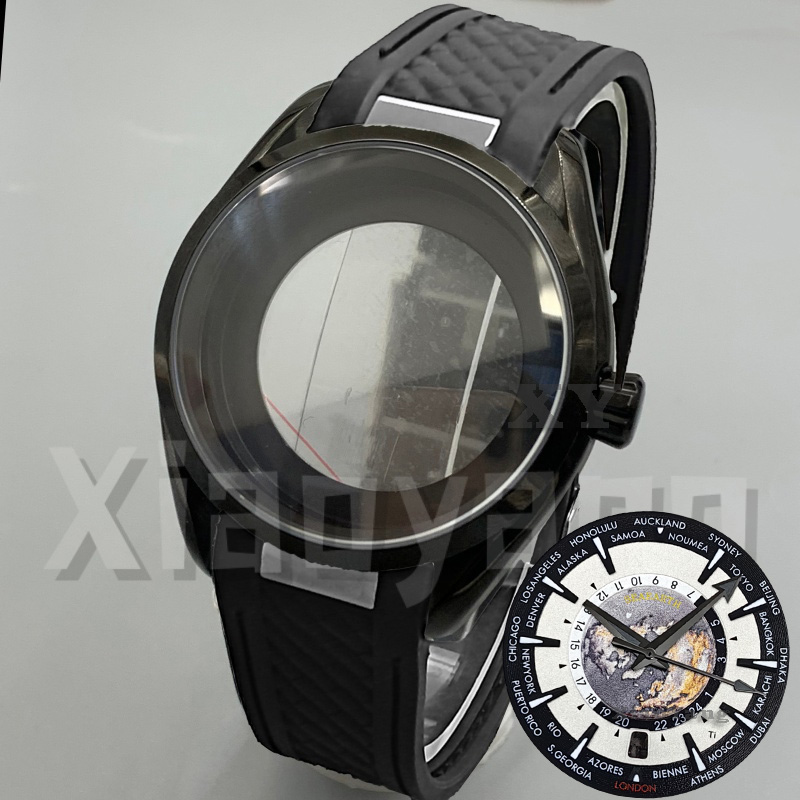 Bronze Case Watch - 40mm Full Black AT150 Style Watch