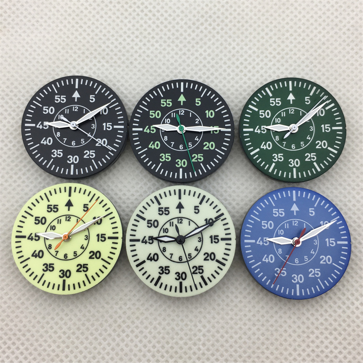 Bronze Case Watch - BLIGER 29mm C3 Green Luminous Black