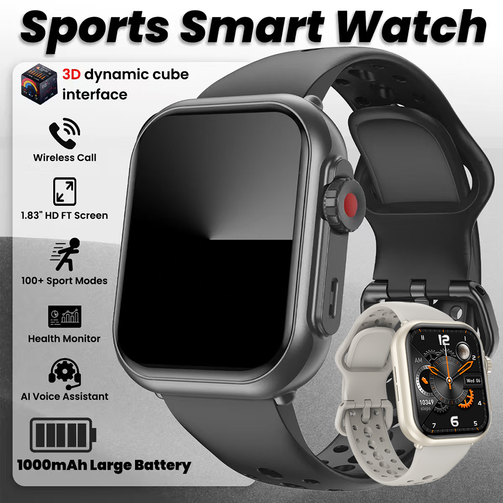 Luxury Watch Korea - Luxury 1000mAh Smartwatch Fitness Clock Blood