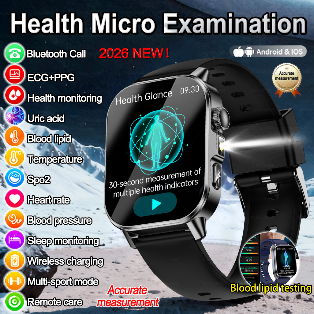 Gmt Dual Timezone Watch - 2026New AI Healthy Diagnose Analysis Smart