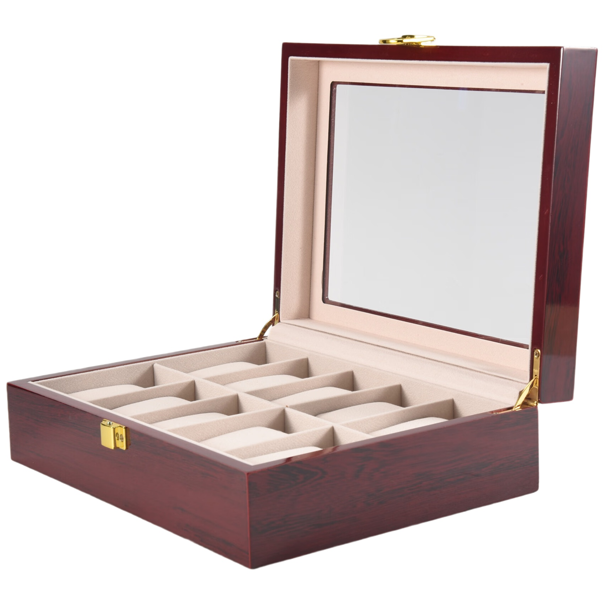 Luxury Watch Holder For Men - CLCUV Luxury Wooden Watch Box Watch