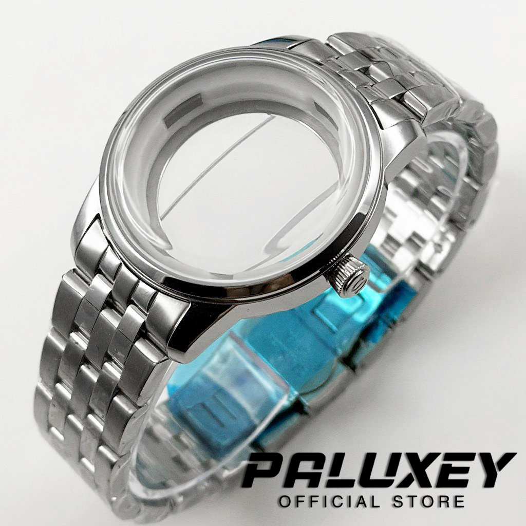 Exhibition Caseback - 40MM Cocktails Stainless Steel Watch Case