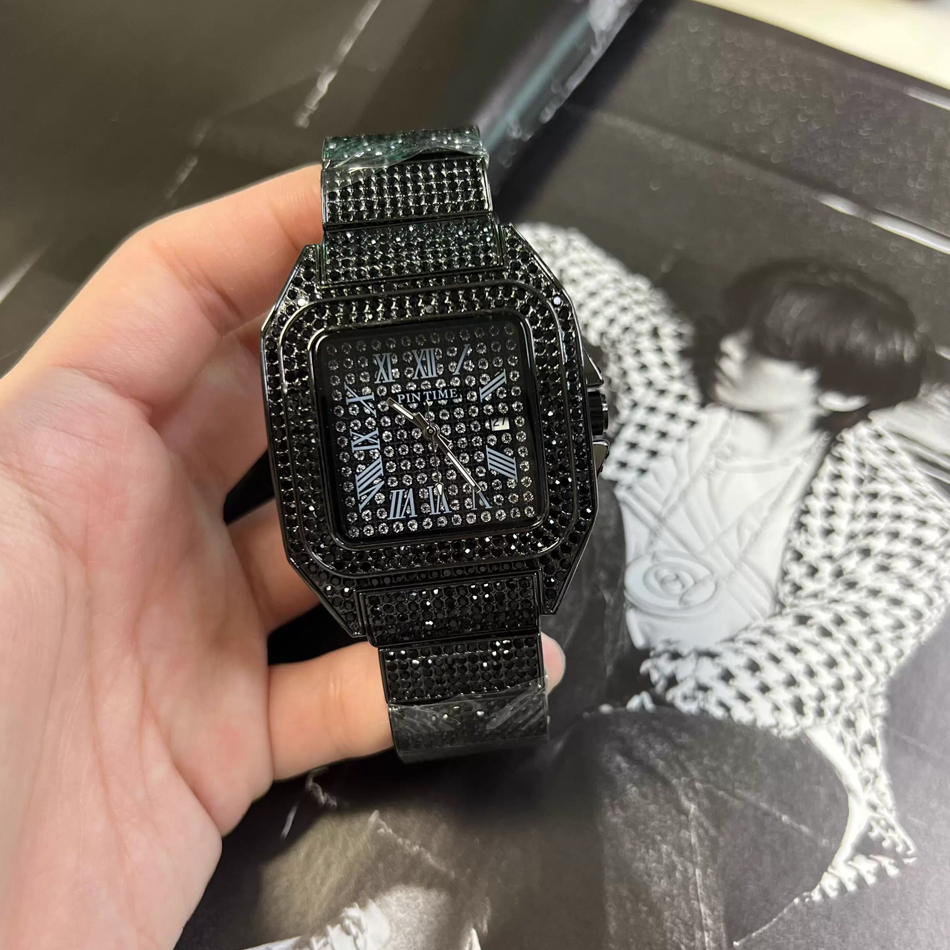Luxury Watch Name - Gold or black Watch Ice Out