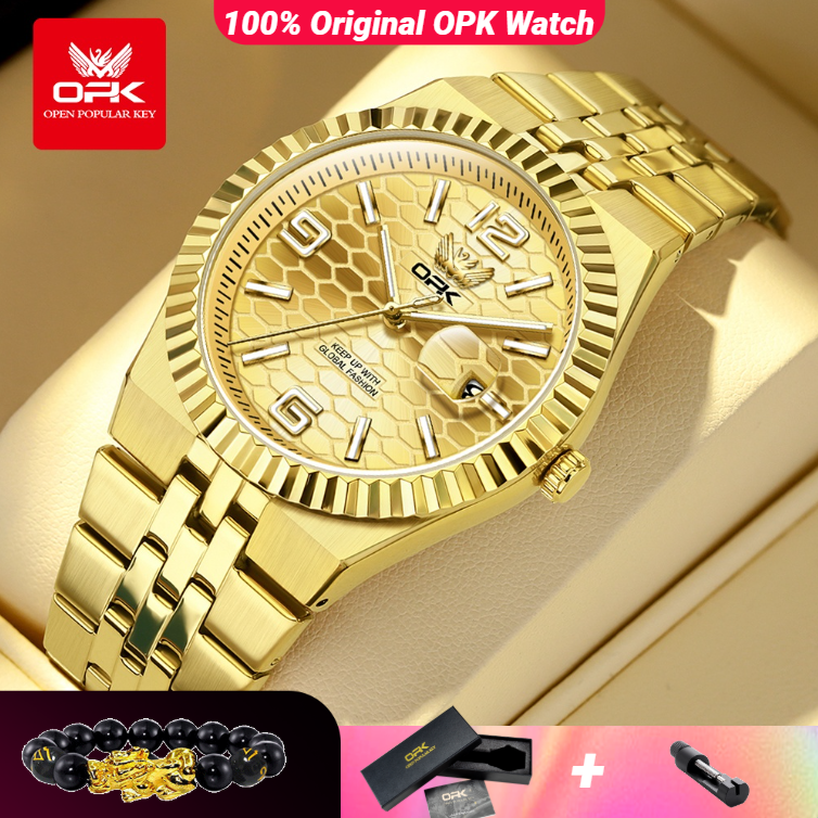 Luxury Watch For Men - OPK 8186 Business Men's Watch Stainless