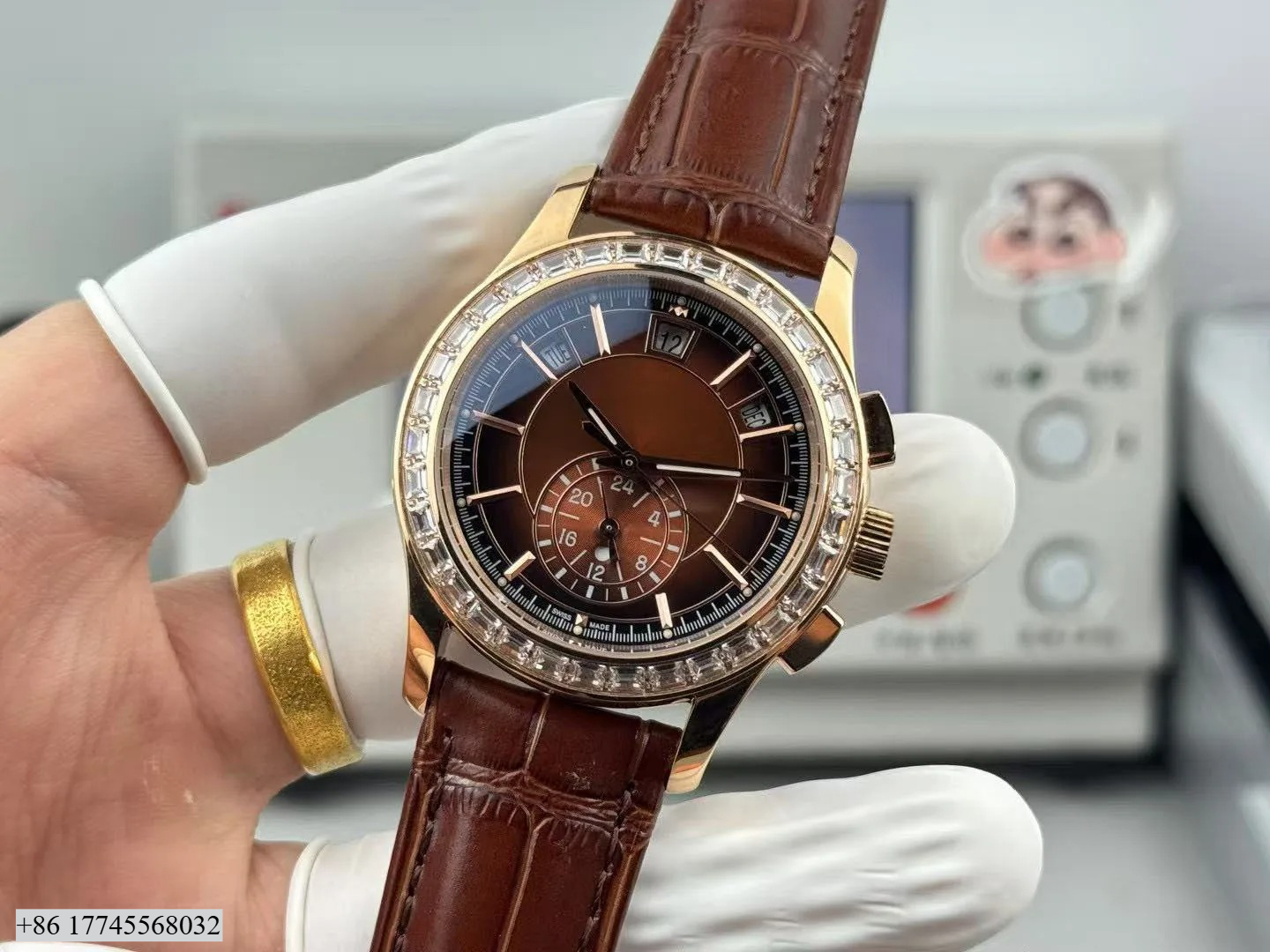 High-end Designer Style Busine - Luxury Watch Leather Strap recensione e prezzo