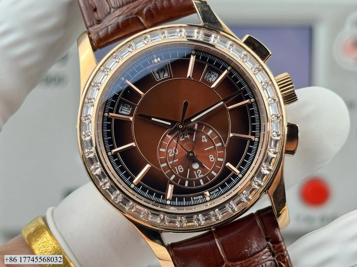 High-end Designer Style Busine - Luxury Watch Leather Strap recensione e prezzo