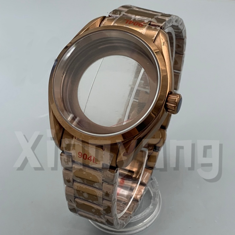 40MM NH35 Polish Bezel Rose Br - Bronze Case Watch recensione e prezzo