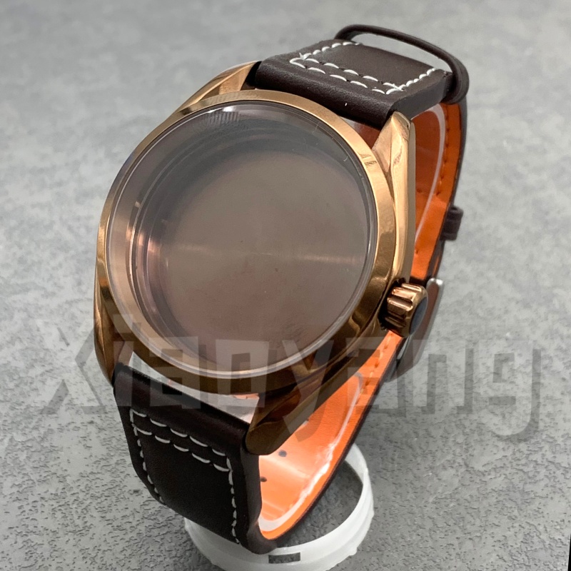 40MM NH35 Polish Bezel Rose Br - Bronze Case Watch recensione e prezzo