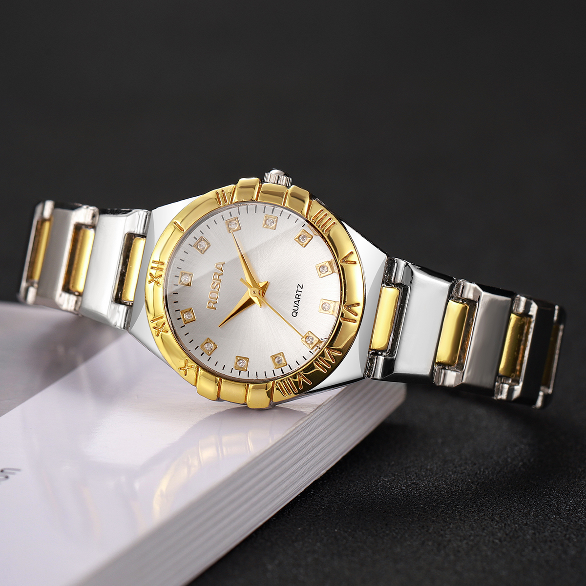 Luxury Rhinestone Women Quartz - Luxury Watch Organizer recensione e prezzo