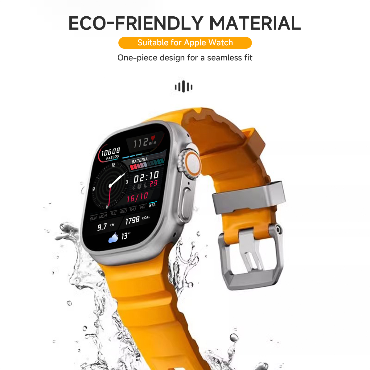 Case+Strap 2IN1 for Apple Watc - Luxury Watch German recensione e prezzo