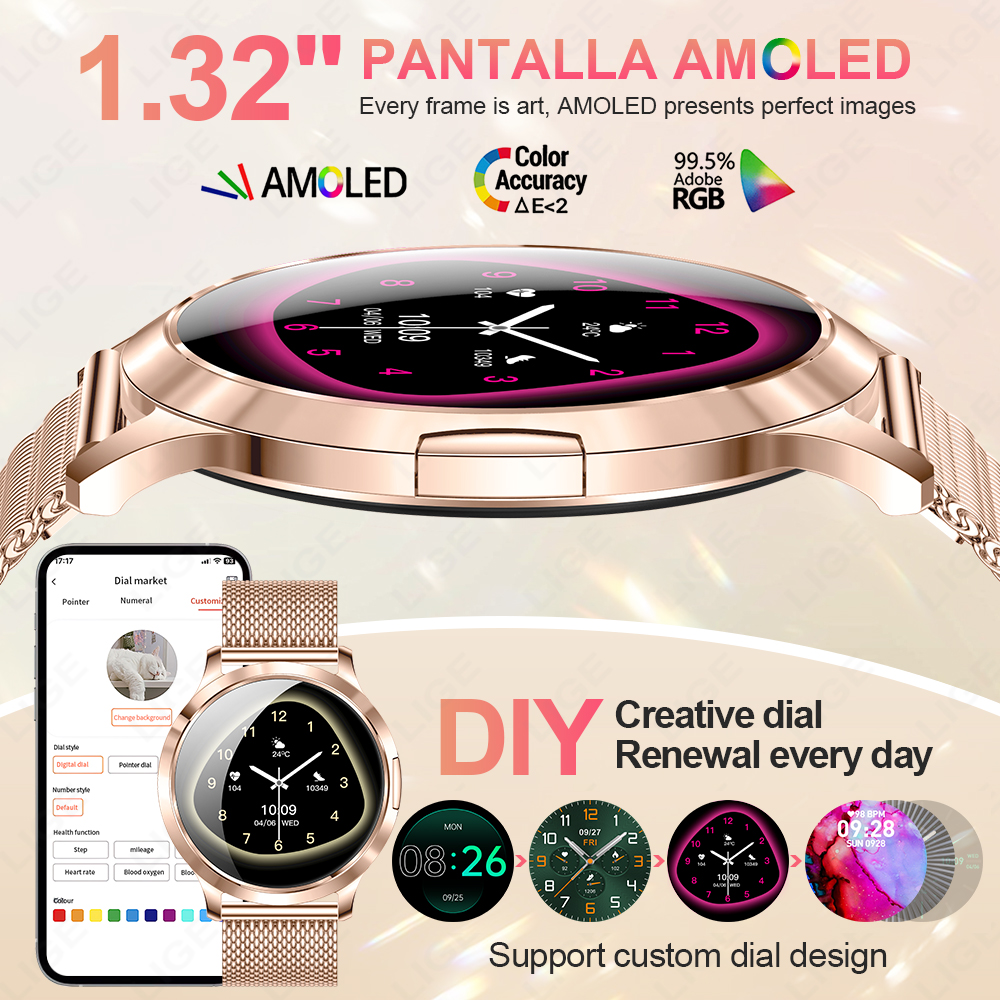 LIGE New Smart Watch Women Ult - Luxury Watch Korea recensione e prezzo