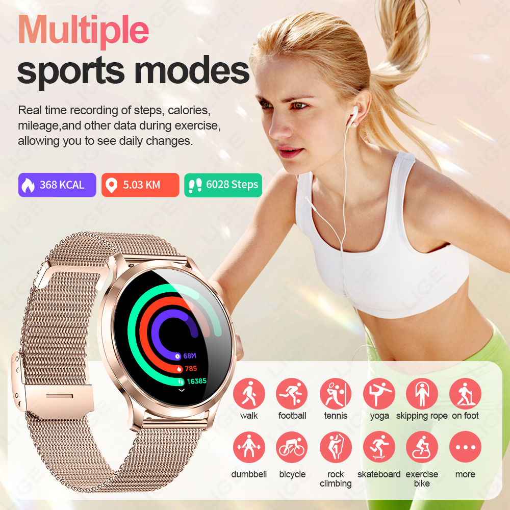 LIGE New Smart Watch Women Ult - Luxury Watch Korea recensione e prezzo