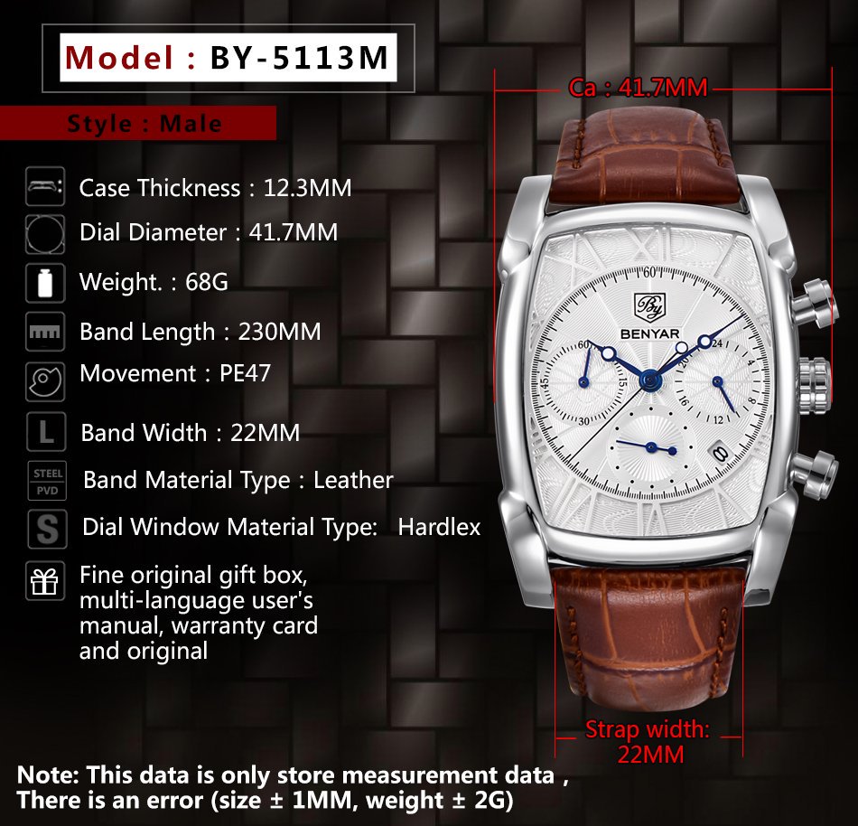 Relogio Masculino Mens Watches - Luxury Watch German recensione e prezzo