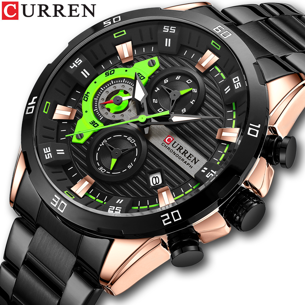 Watches For Men CURREN Man Wri - Luxury Watch Mockup recensione e prezzo