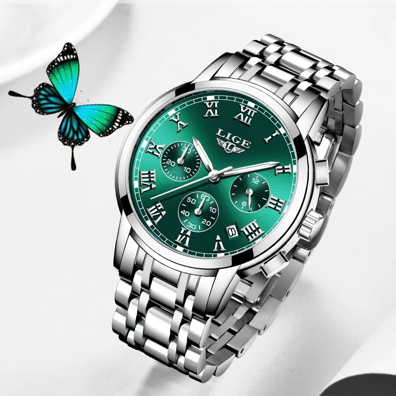 LIGE 2024 New Fashion Women Wa - Luxury Watch Brand For Women recensione e prezzo