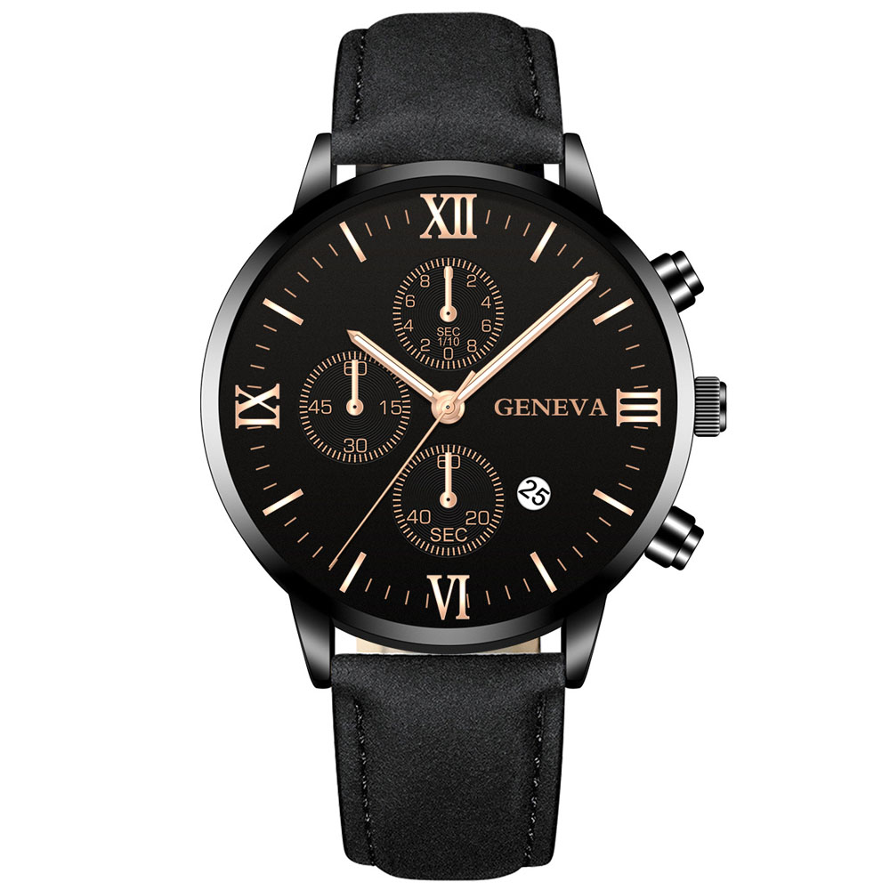Geneva Fashion  Men Date Alloy - Luxury Watch Mockup recensione e prezzo