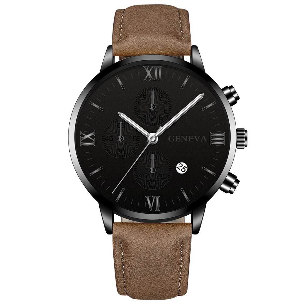 Geneva Fashion  Men Date Alloy - Luxury Watch Mockup recensione e prezzo