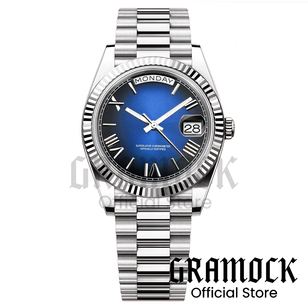 Custom logo Clock Men's Luxury - Sapphire Crystal Display recensione e prezzo