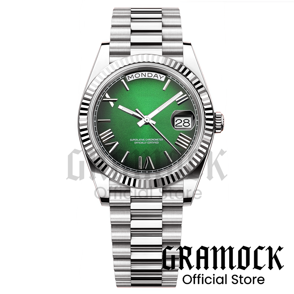 Custom logo Clock Men's Luxury - Sapphire Crystal Display recensione e prezzo