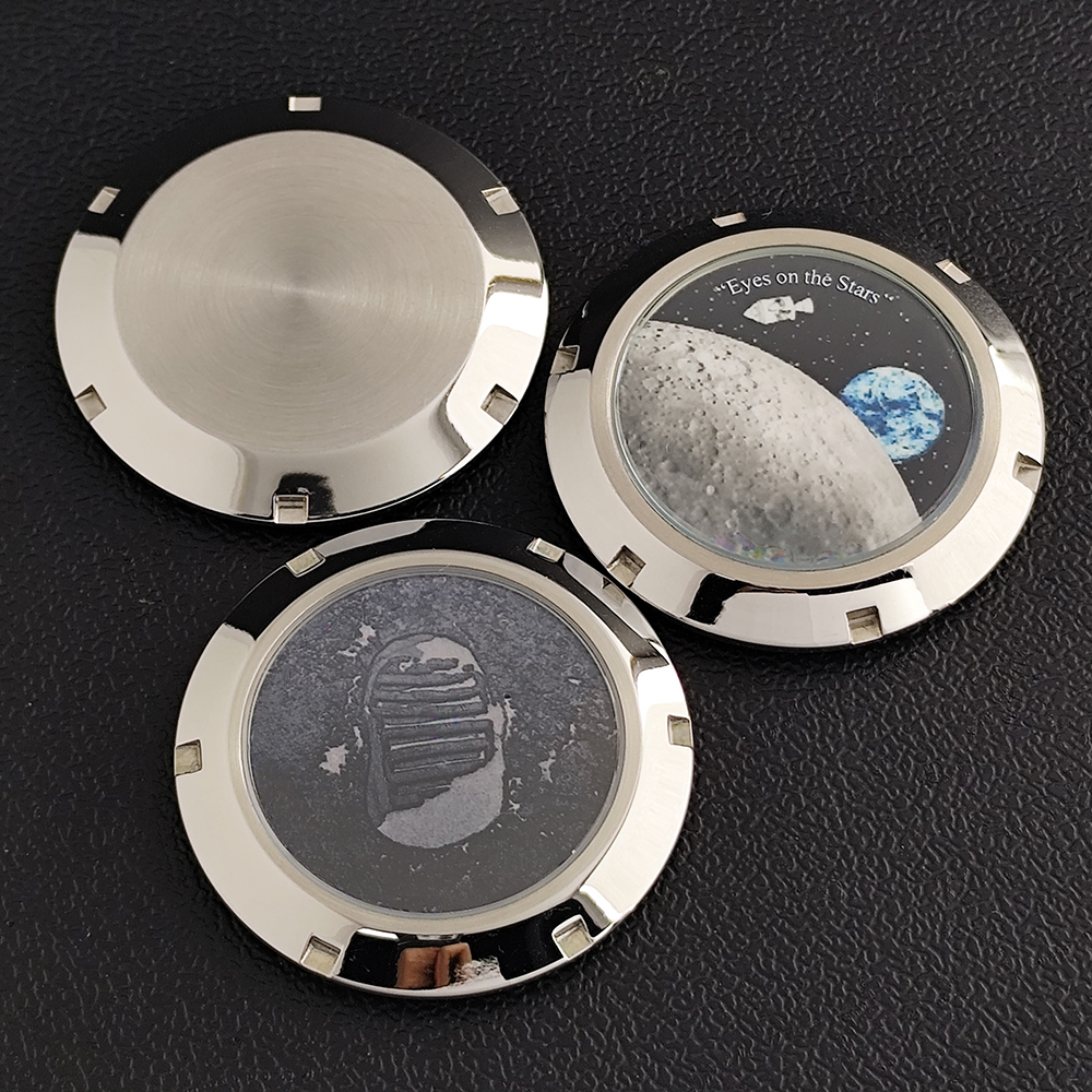 Stainless Steel Moon Pattern W - Exhibition Caseback recensione e prezzo