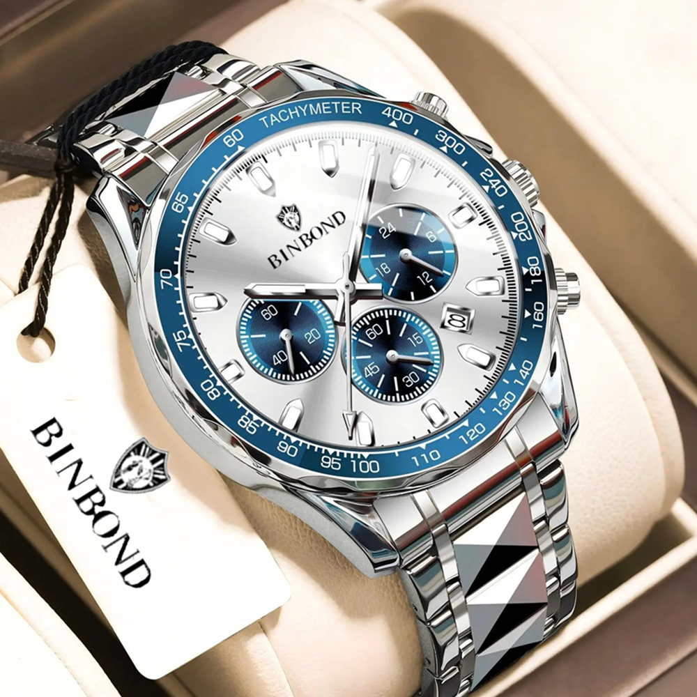 Sports New Men Chornograph Wat - Luxury Watch Mockup recensione e prezzo