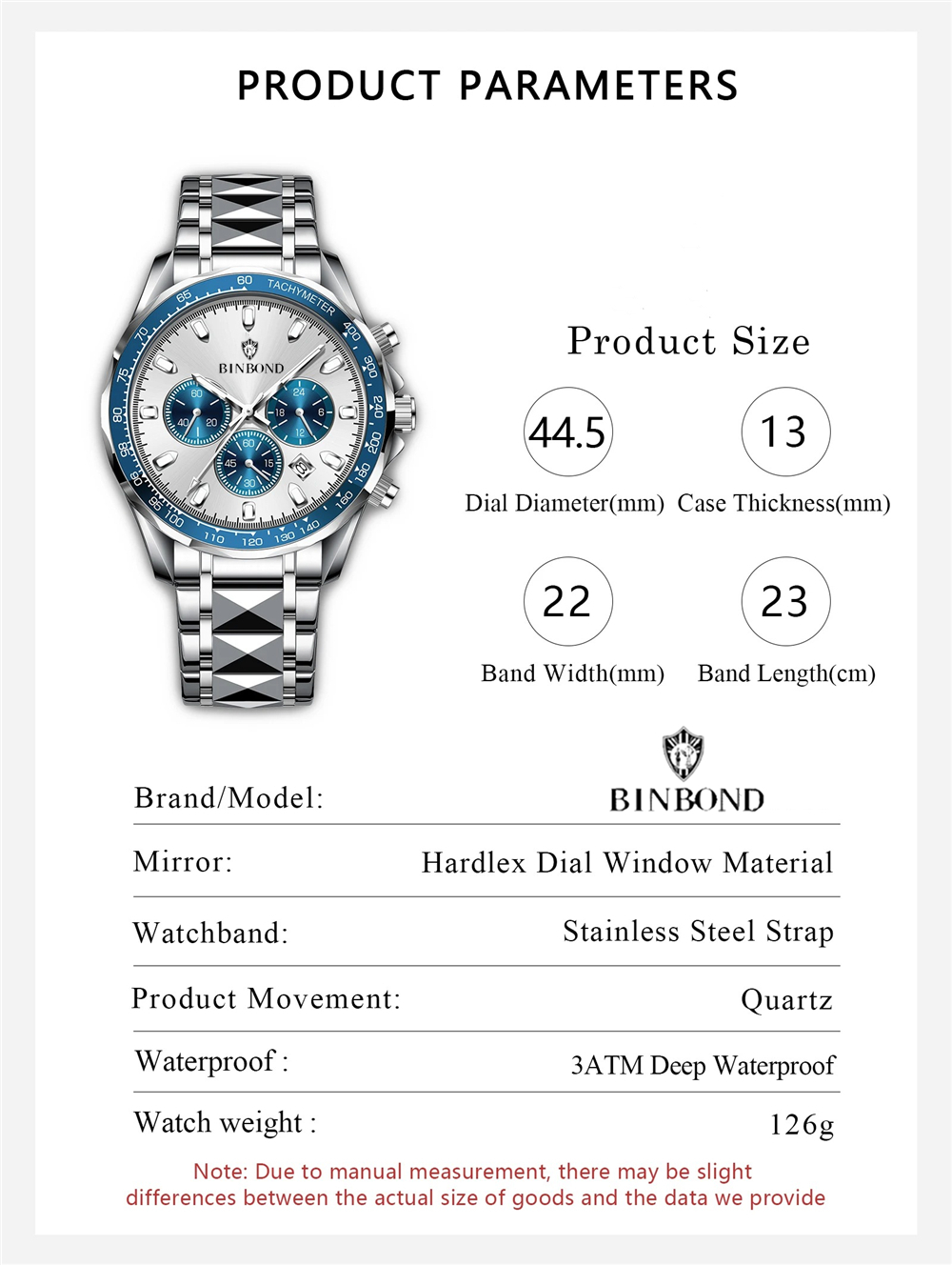 Sports New Men Chornograph Wat - Luxury Watch Mockup recensione e prezzo