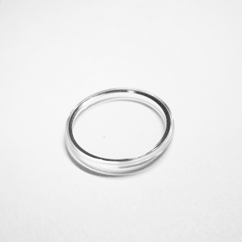 Plastic Lid Shaped Watch Glass - Exhibition Caseback recensione e prezzo