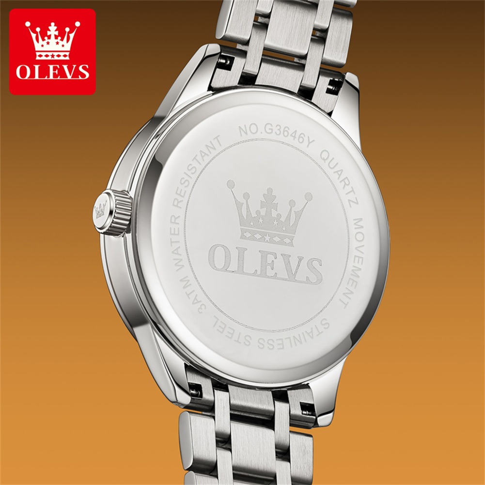 OLEVS Moon Phase men's watches - Luxury Watch For Men recensione e prezzo