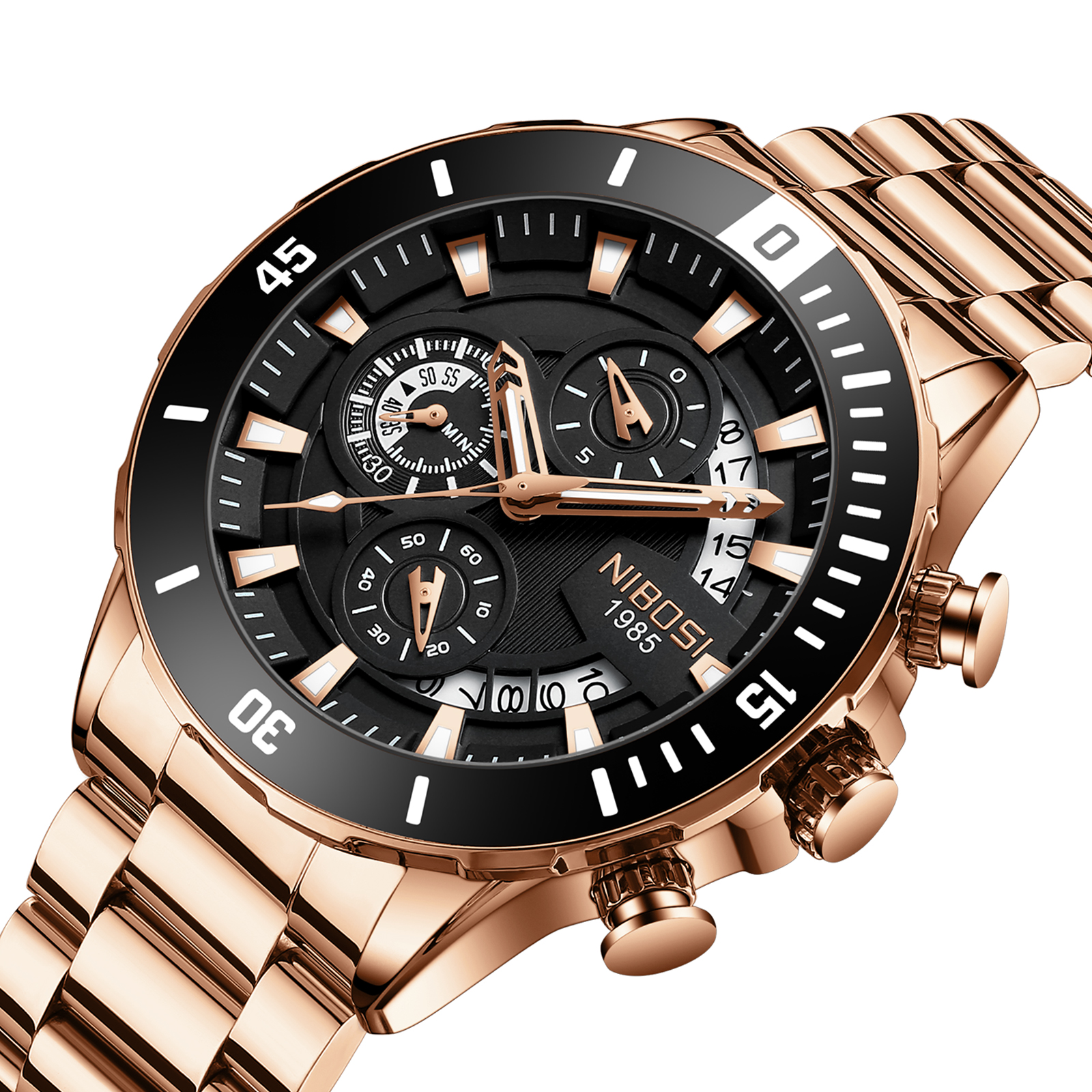 NIBOSI New Men's Watches Top B - Luxury Watch For Men recensione e prezzo