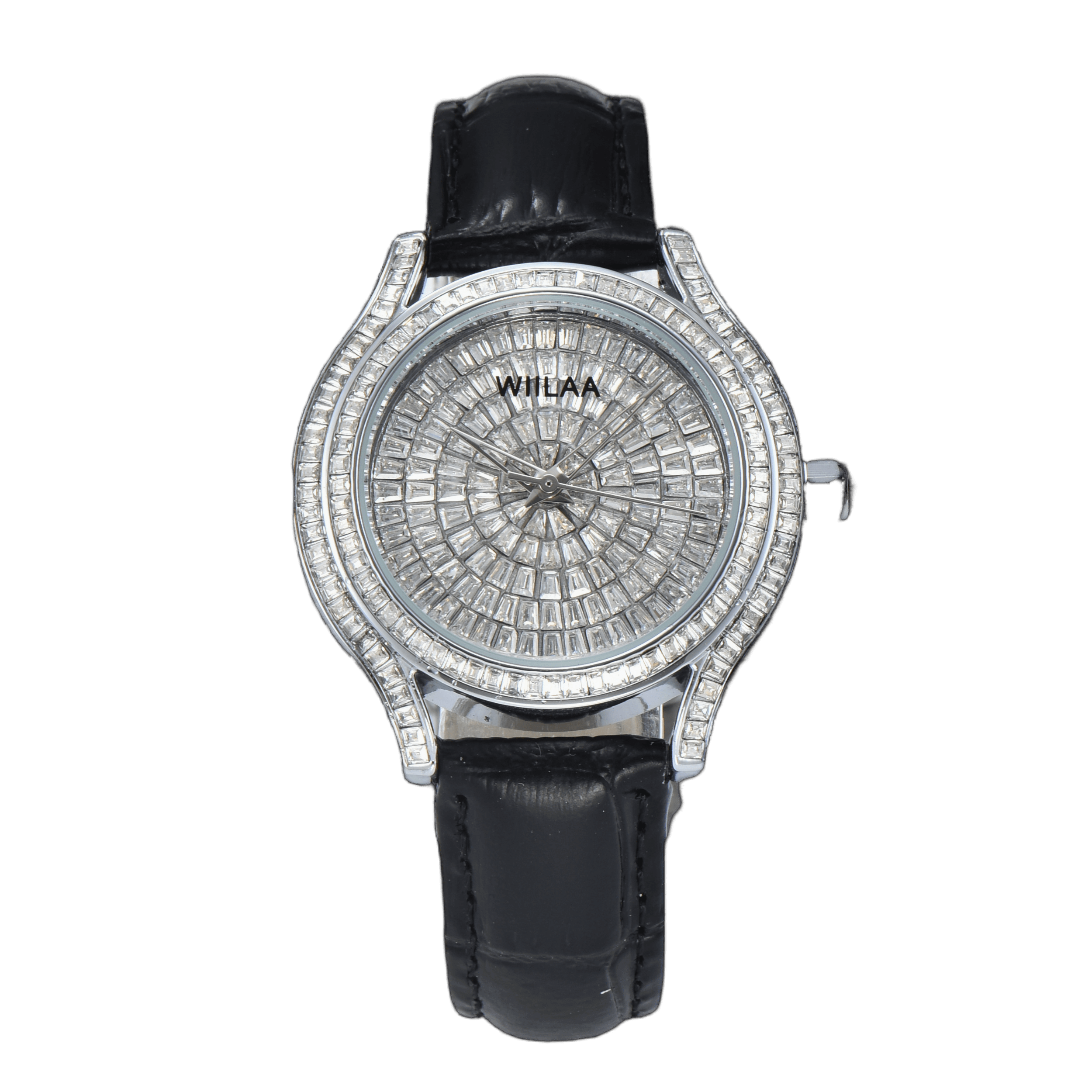 WIILAA Luxury Women's Crystal  - Luxury Watch Leather Strap recensione e prezzo