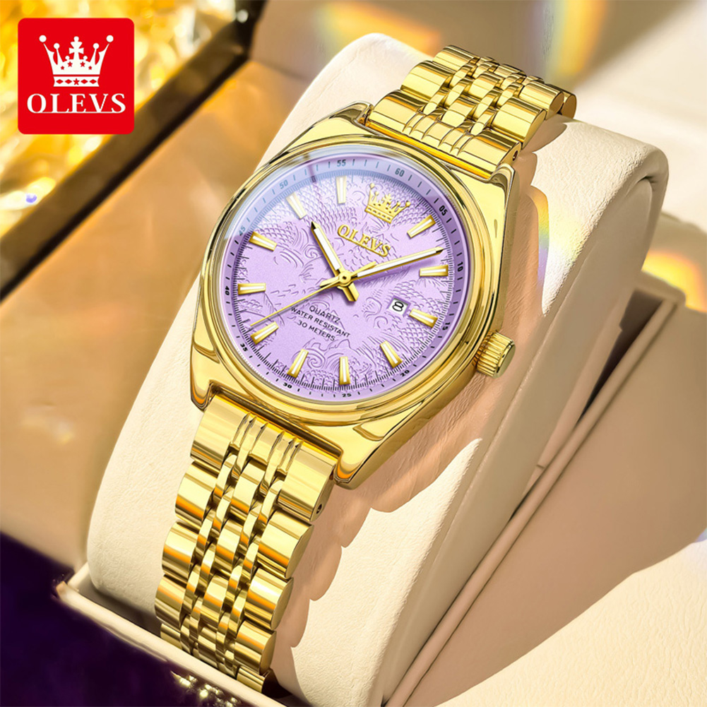 OLEVS Brand Luxury Gold Watch  - Luxury Watch Brand For Women recensione e prezzo