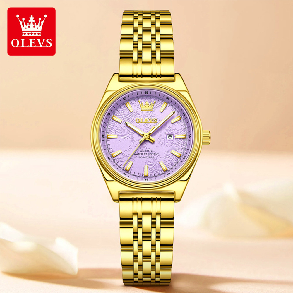 OLEVS Brand Luxury Gold Watch  - Luxury Watch Brand For Women recensione e prezzo