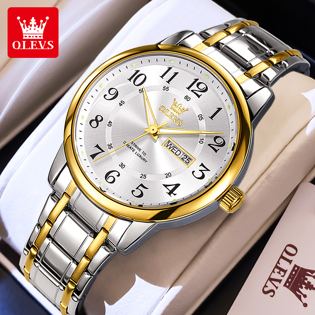 OLEVS Casual fashion men's wat - Luxury Watch For Men recensione e prezzo