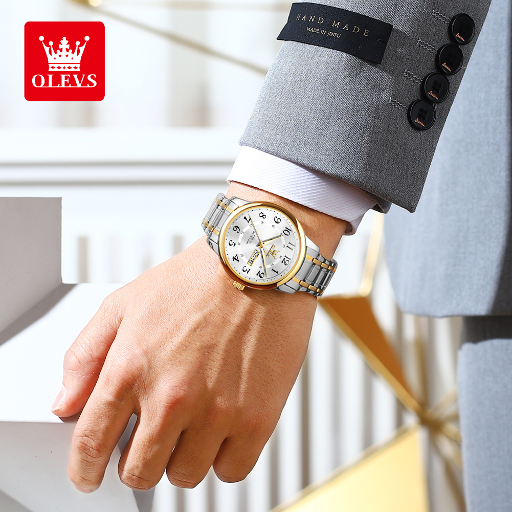 OLEVS Casual fashion men's wat - Luxury Watch For Men recensione e prezzo