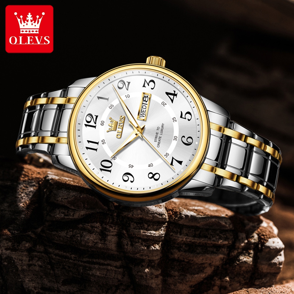 OLEVS Casual fashion men's wat - Luxury Watch For Men recensione e prezzo