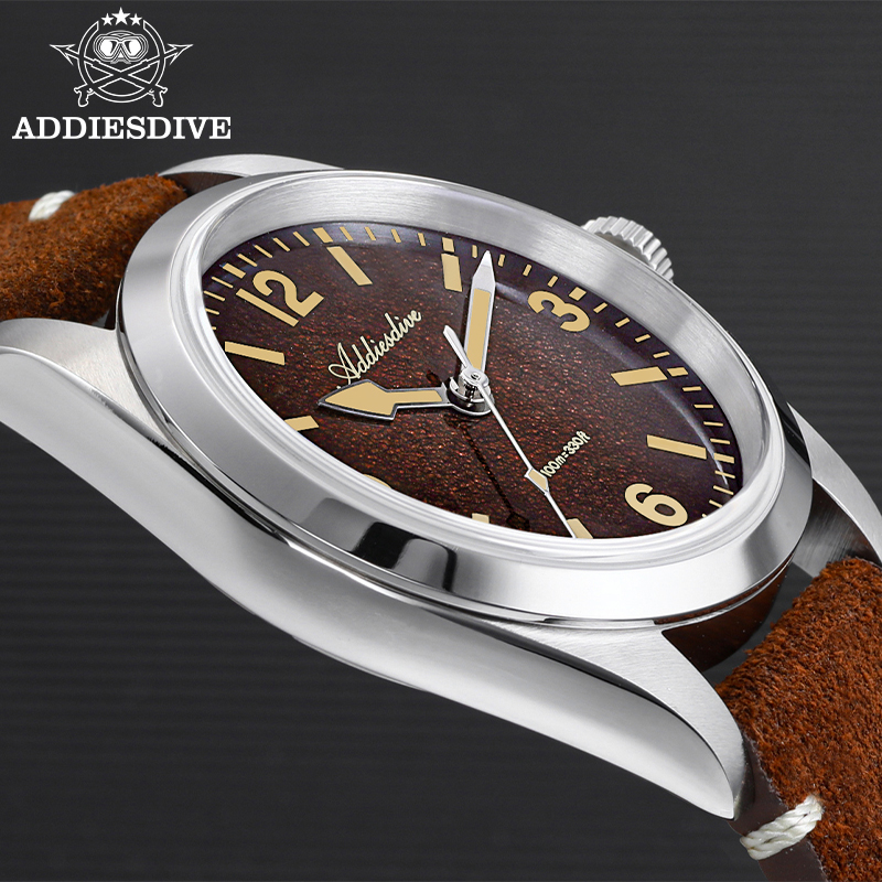 ADDIESDIVE 36MM 200M Waterproo - Luxury Watch Leather Strap recensione e prezzo