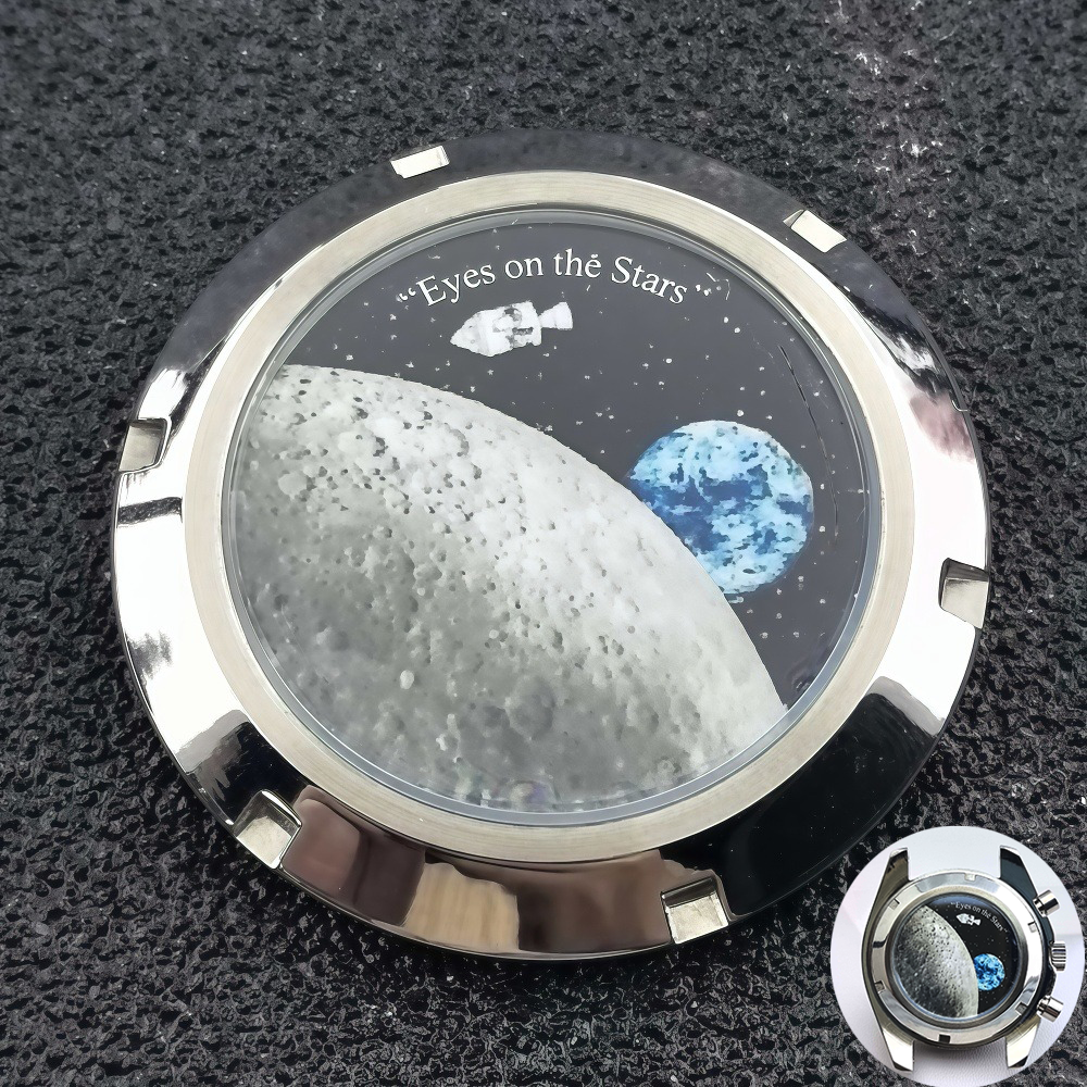 37mm Footprints/moon pattern b - Exhibition Caseback recensione e prezzo