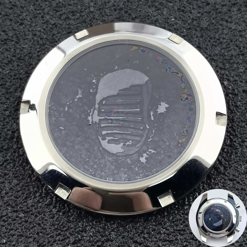 37mm Footprints/moon pattern b - Exhibition Caseback recensione e prezzo