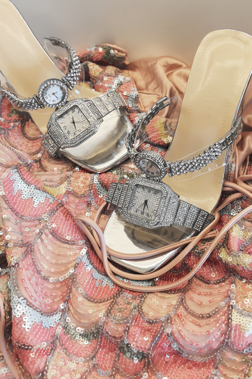Original design Crystal watch  - Luxury Watch Leather Strap recensione e prezzo