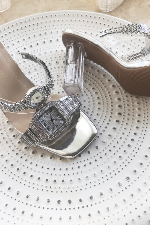 Original design Crystal watch  - Luxury Watch Leather Strap recensione e prezzo