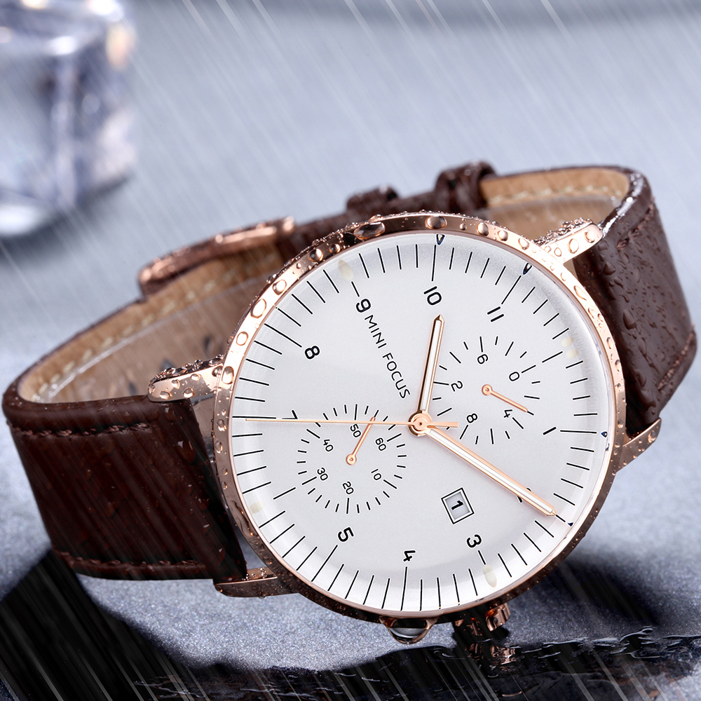 MINI FOCUS Men Watch Top Brand - Luxury Watch Mockup recensione e prezzo