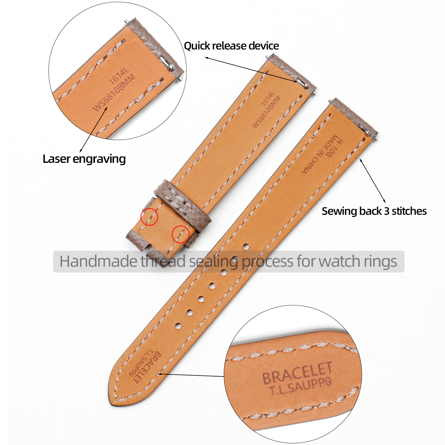 SAUPPO watch strap for Hermes  - Luxury Watch Hermes recensione e prezzo