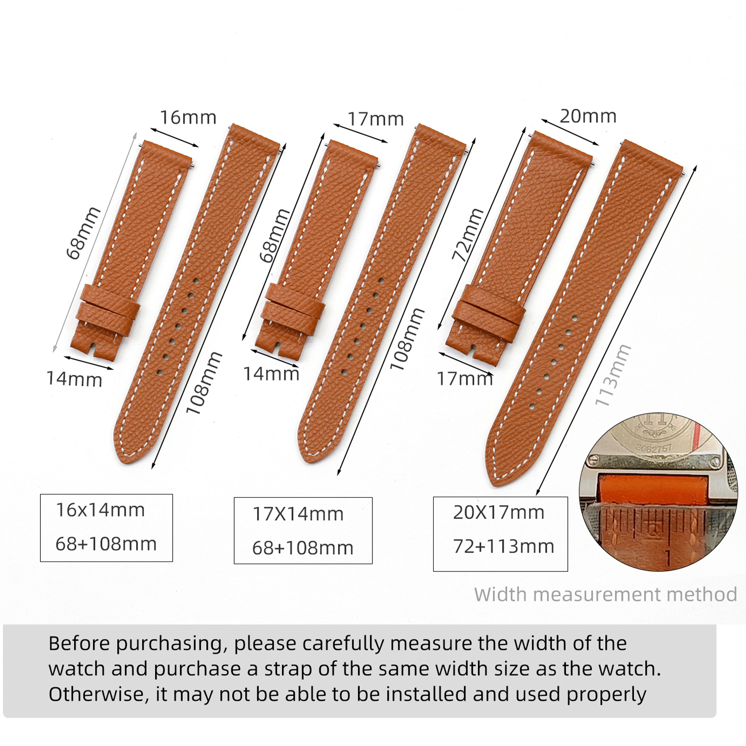 SAUPPO watch strap for Hermes  - Luxury Watch Hermes recensione e prezzo