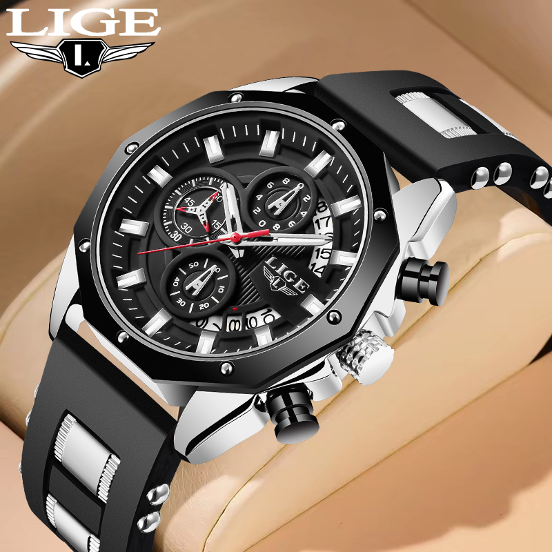 LIGE Fashion Outdoor Quartz Ma - Luxury Watch For Men recensione e prezzo