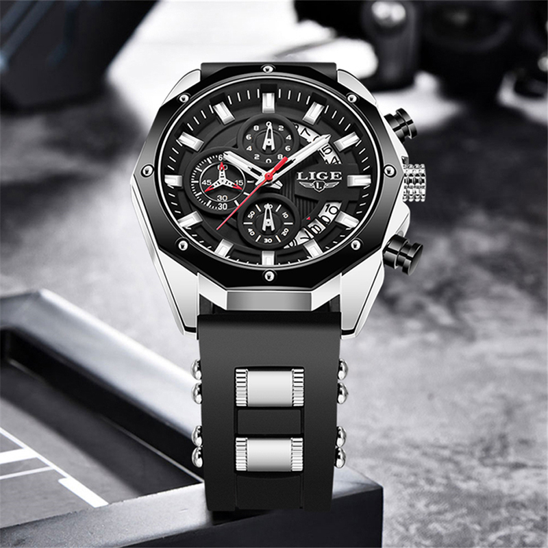 LIGE Fashion Outdoor Quartz Ma - Luxury Watch For Men recensione e prezzo