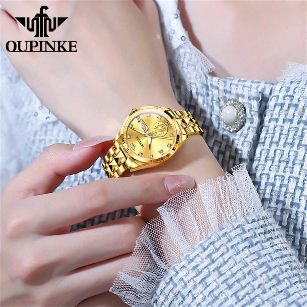 OUPINKE Woman's Watch 3259 Bus - Sapphire Crystal Display recensione e prezzo